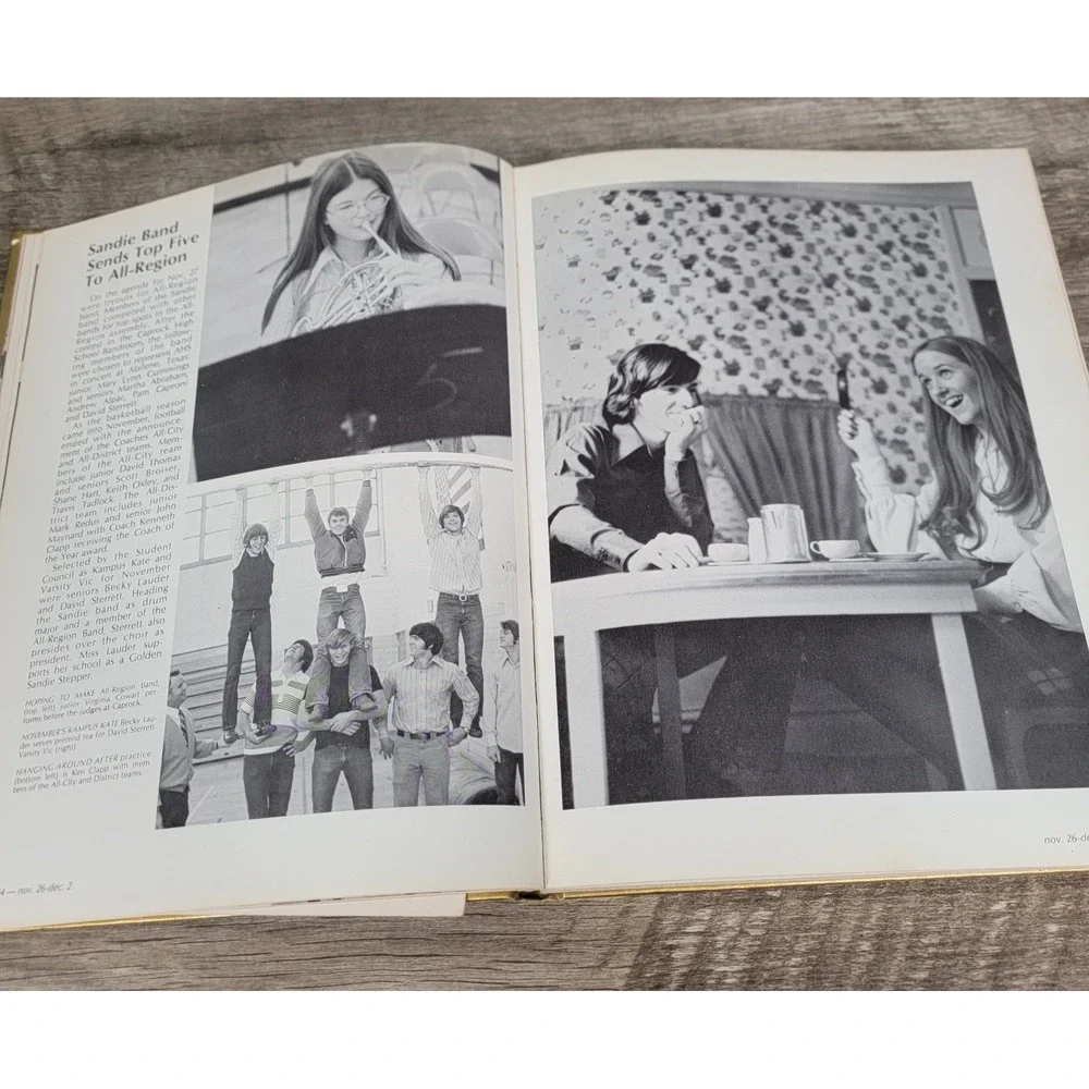 1973 Amarillo High School Yearbook La Airosa Texas Annual Volume 55‎